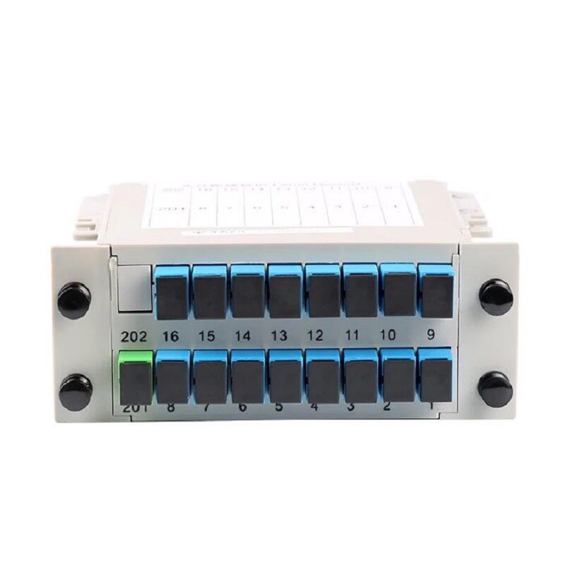 SC APC UPC PLC 1X16 Fiber Optic FTTH Splitter Box PLC Insert sheet Type Fiber Optical Coupler Splitter Insertion 1:16: SC UPC 1PC