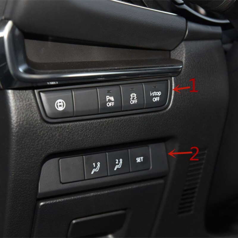 Accesorios para mazda 3, mazda3 , axela, hatchback, sedán, accesorios para interiores, cubierta de control de estabilizador de carrocería de coche, embellecedor