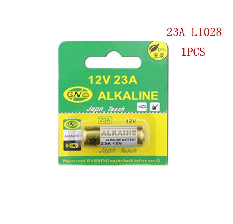1PCS 23A Batterijen 12V Alarm-Remote Primaire Droge Alkaline Batterij 21/23 23GA A23 A-23 GP23A RV08 LRV08 e23A V23GA