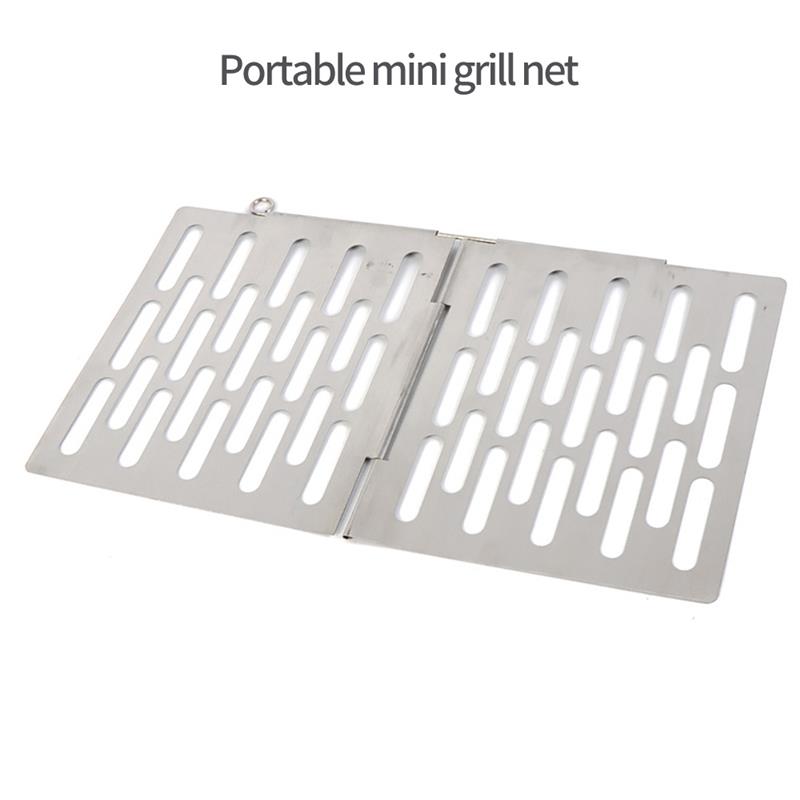 Titanium Outdoor Barbecue Grill Tool Titanium Plate Portable Barbecue Grill Picnic Barbecue Firewood Home Titanium Plate