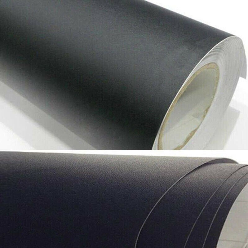 12X60 inch Matte Black Vinyl Film Wrap Car Diy Sticker
