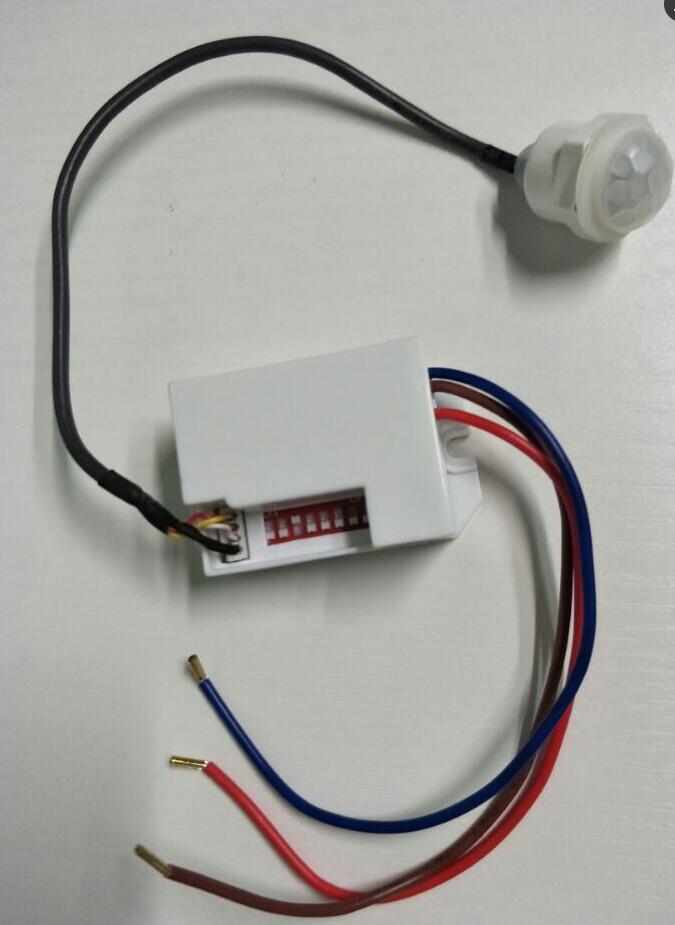 AC 220V Infrared PIR IR Motion Sensor Switch For LED Light Bulb 800W Max