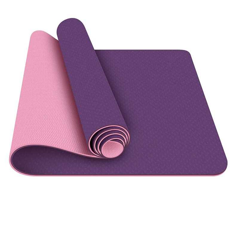 Tapis de Fitness TPE résistant aux déchirures, , Sport, perte de poids, Fitness, pour femmes: pink