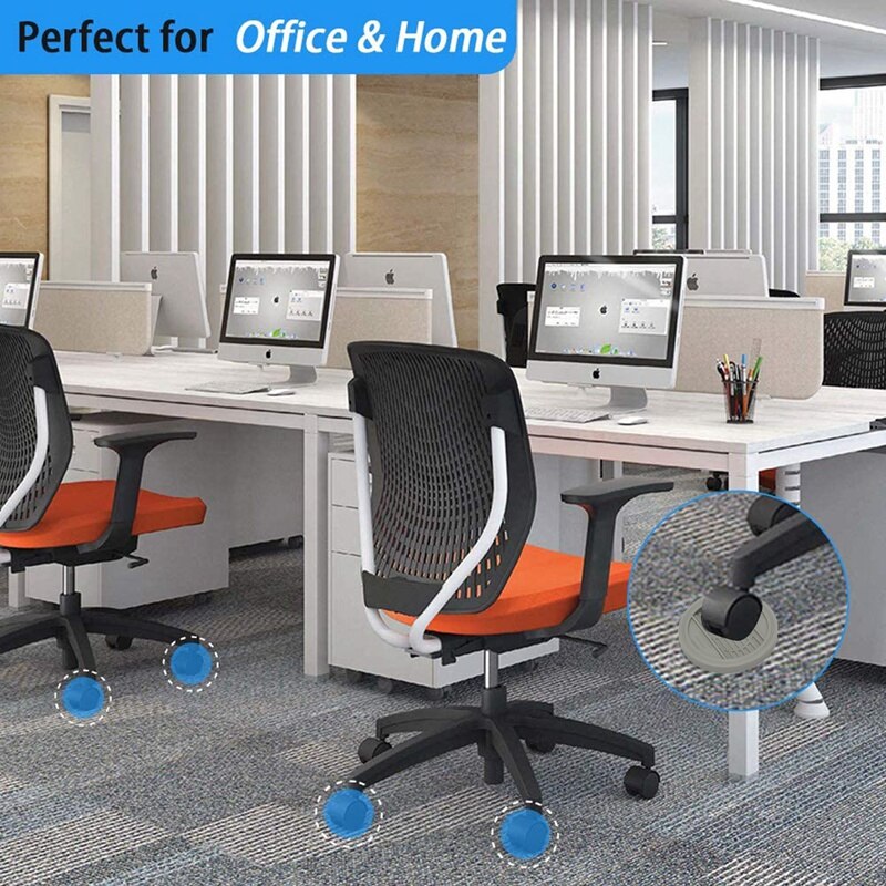 Bed Stoppers Furniture Stopper, 4 Pack Wheel Stoppers Furniture Caster Cups Fits To All Floors &amp; Wheels Of Sofas, Beds