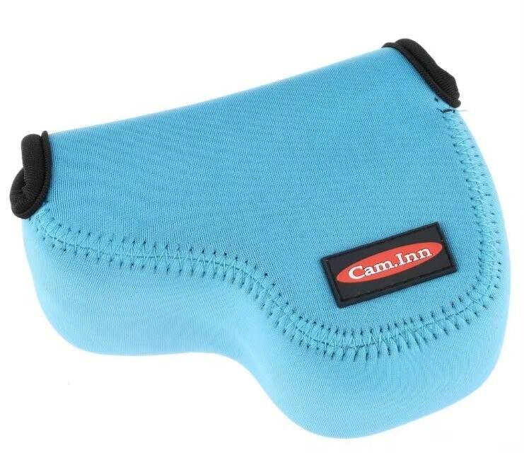Neopreen Waterdichte Camera Tas Voor SONY A5000 A5100 Nex5T Nex5R Nex5N CameraProtector Cover: Blue