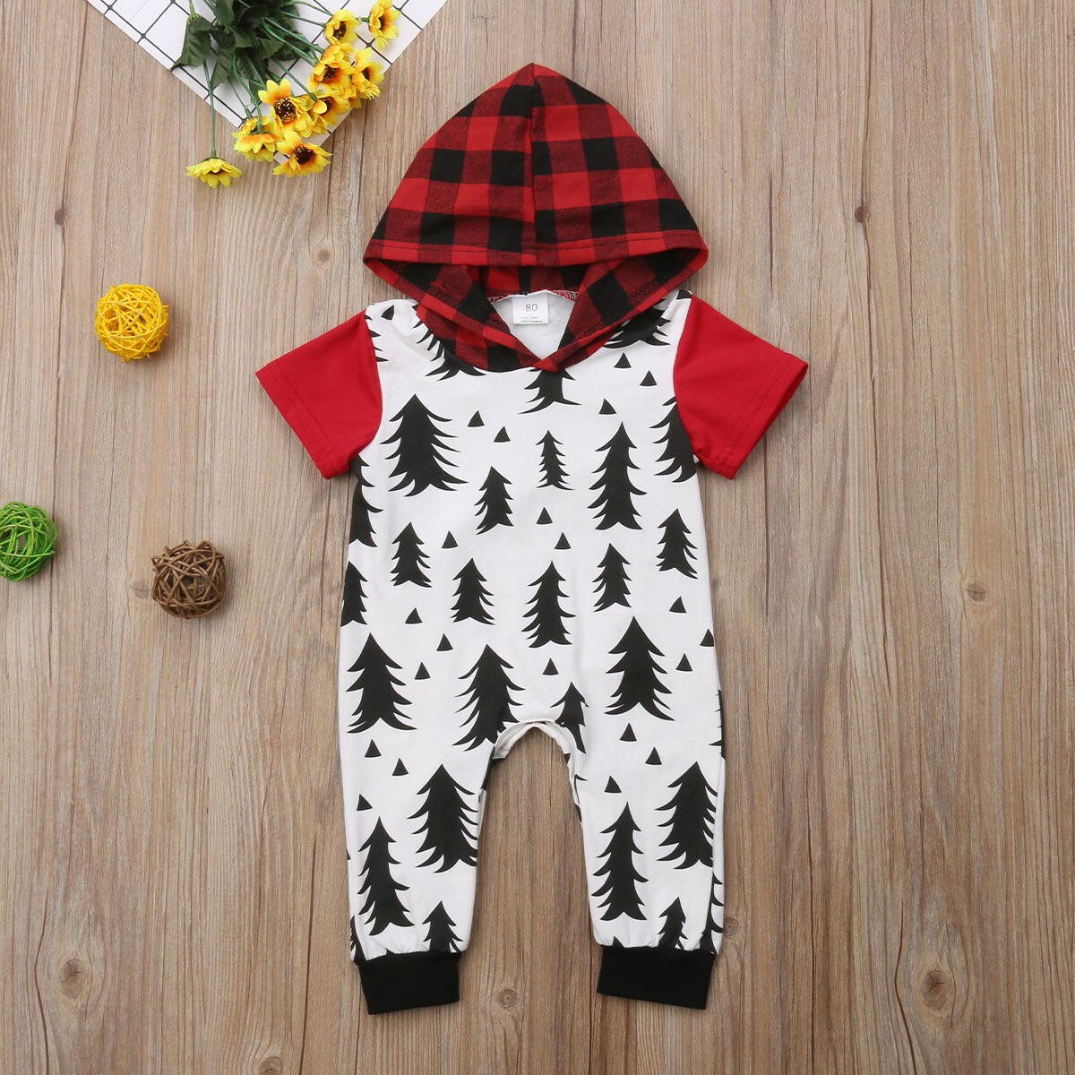 Barboteuse à capuche pour garçons et filles | Flambant neuf à capuche et manches courtes pour garçons et filles, combinaison avec Patchwork, tenue de jeu 0-24M,
