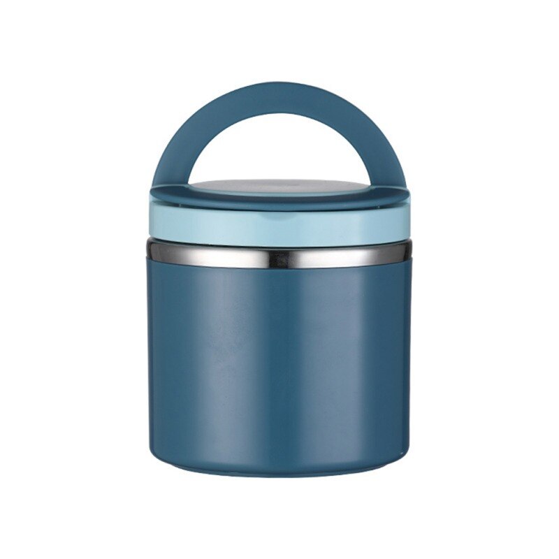 Stainless Steel Insulated Lunch Box Soup Cup Leakproof Milk Cup Bento Box Thermos Food Container Keep Warm Tableware: L / 630ML