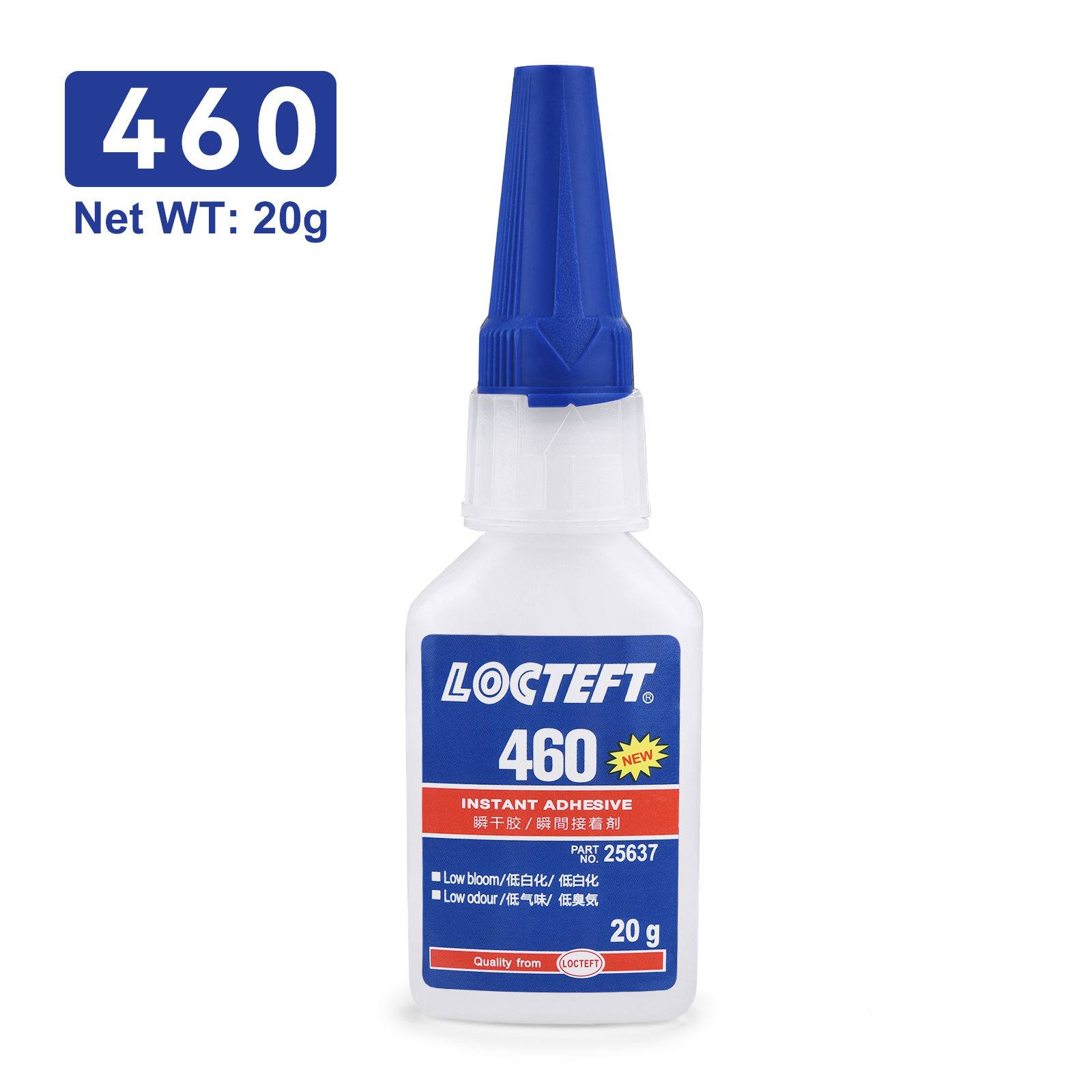 20g 401/403/406/495/496/460 superlim direkt snabbtorkande universallim läder gummi trä metall stark bindning flytande lim: Blå