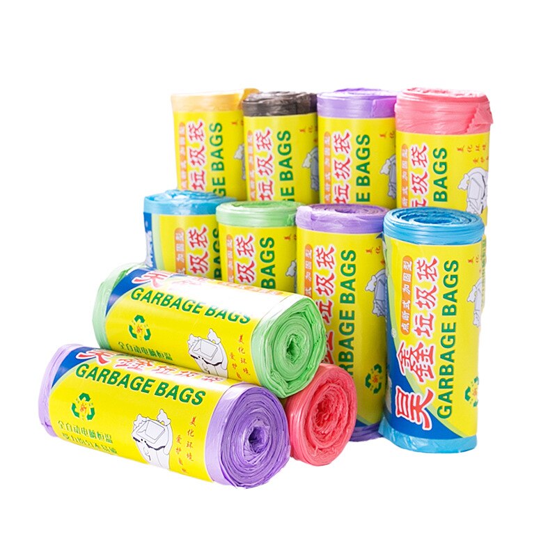 Kleur vuilniszak punt breuk niet-bijzondere geur plastic zak 20-
