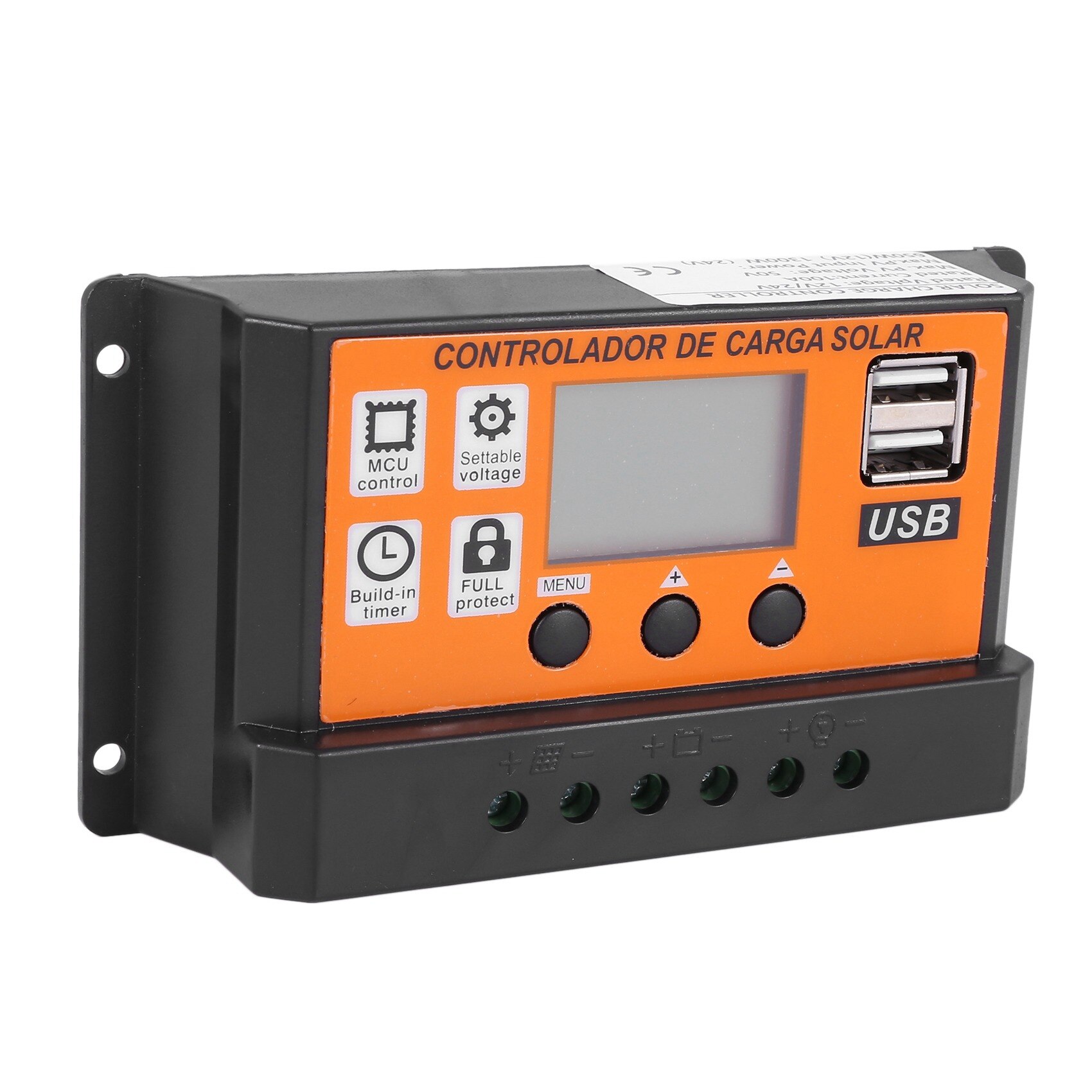 3X 100A MPPT Solar Panel Regulator Charge Controller Auto Focus Tracking 12V/24V