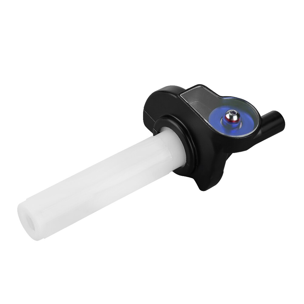 Empuñaduras de giro de acelerador para motocicleta, accesorio Visual de aleación de aluminio de 22mm, compatible con 50cc-160cc ATV Dirt Bike: Blue