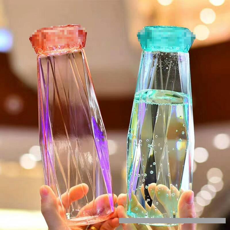 diamond cup ins glass net red water cup business cup custom advertising cup printing to push cup