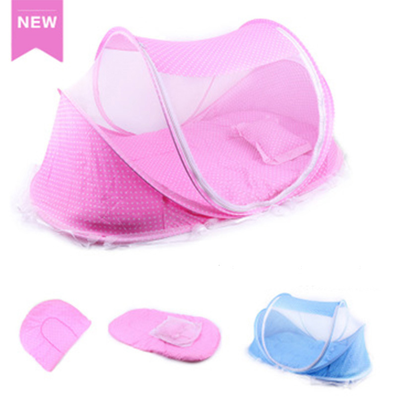 Filet moustiquaire Portable pliable | Pour lit bébé de 0 à 3 ans, lit d'oreiller pour -né, lit de couchage