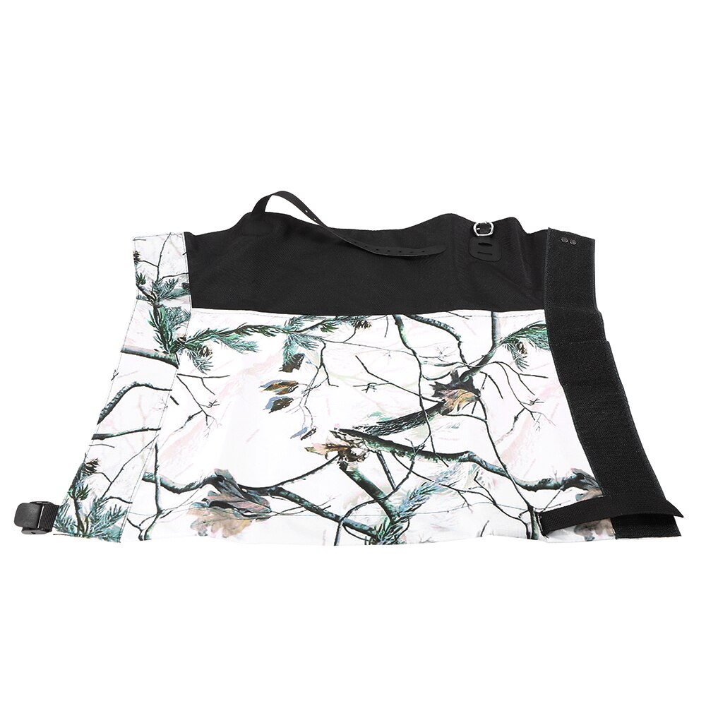 Polainas de pierna de nieve impermeables para hombre y mujer, polainas para botas, senderismo, Camping, escalada, pesca, Mangas de pantorrilla para exteriores