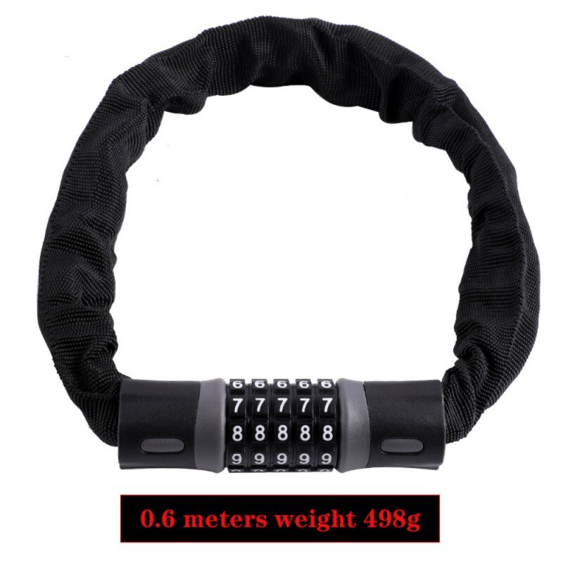 Bicycle Code Lock MTB Road Bike Safety Anti-theft Chain Lock Cycling Bicycle Accessories Bike Lock Road Bike Lock