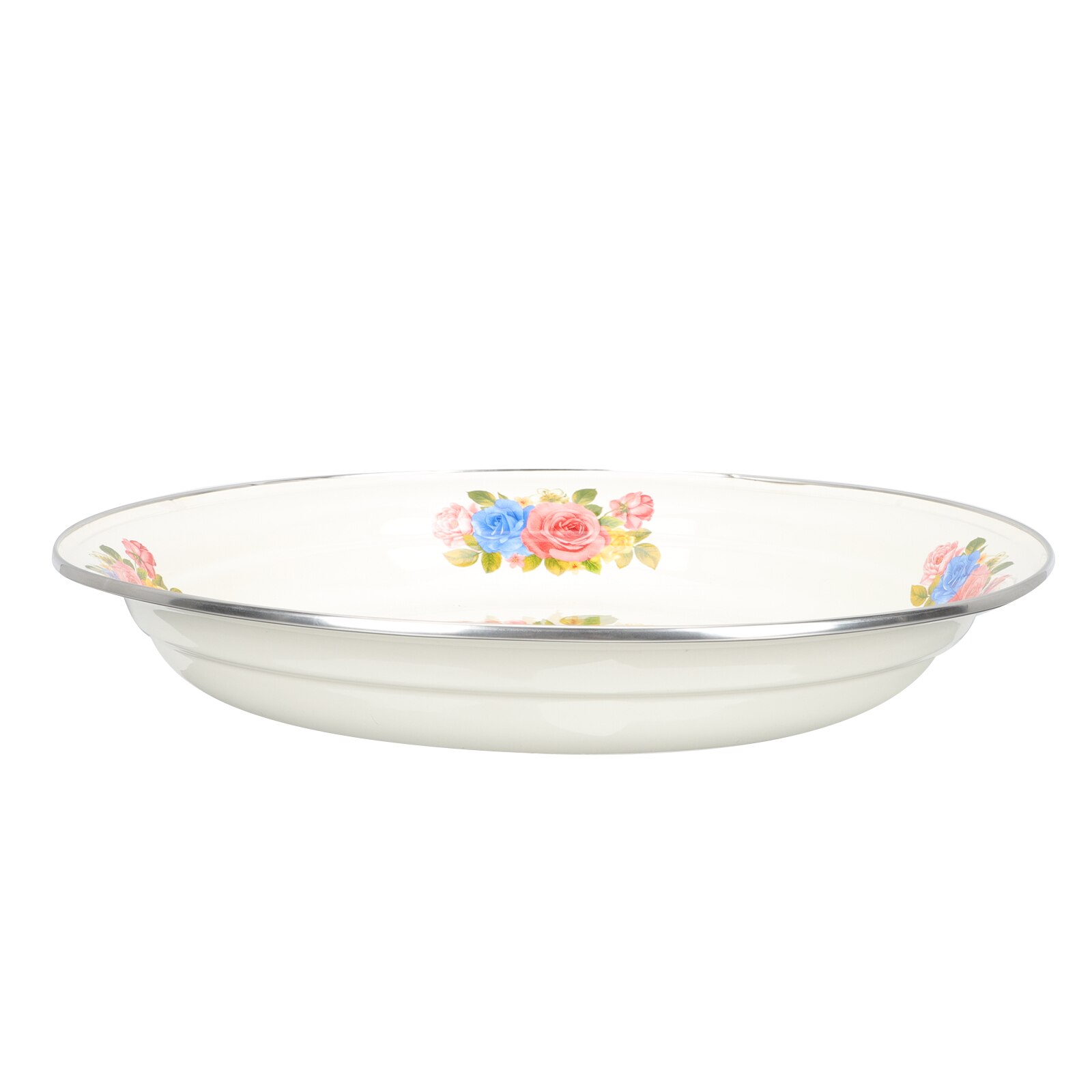 Chinese Style Fruit Storage Tray Decorative Candy Plate Dessert Serving Tray: Blue