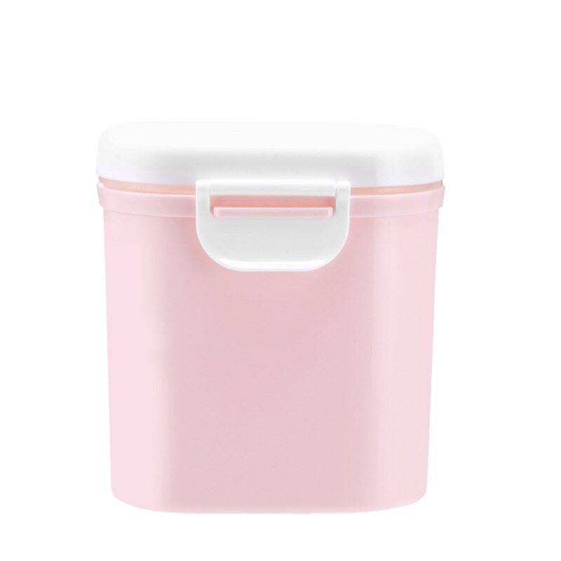 Portable Baby Milk Powder Container Infants Sealed Preservation Formula Food Storage Feeding Organizer PP Box T2148: LONG PINK