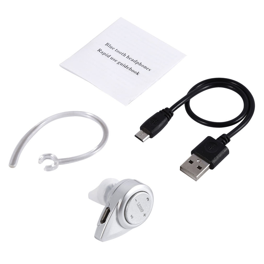 LESHP A9 Portable Mini Stereo Wireless Earphone Phone Headphone Headset V3.0 + EDR For Iphone IOS Mobile Phone PC