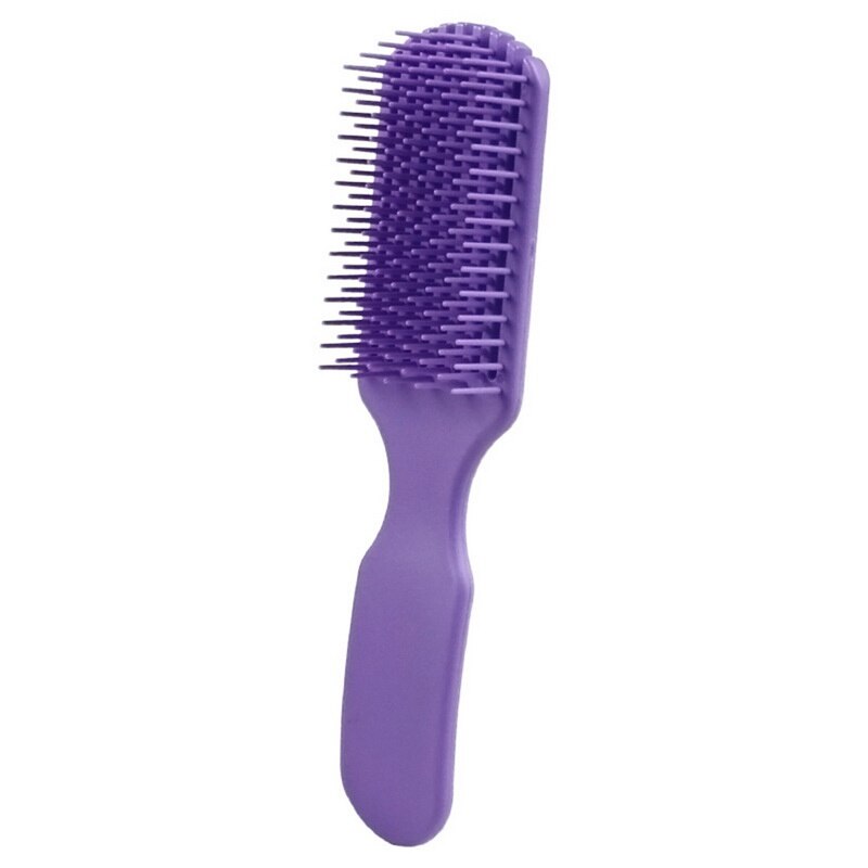 Hair Brush Detangling Brush Scalp Massager ABS Rubber Hair Comb Salon Detangler Hairbrush for Women Wet Curly Hair Styling Tools: 3A