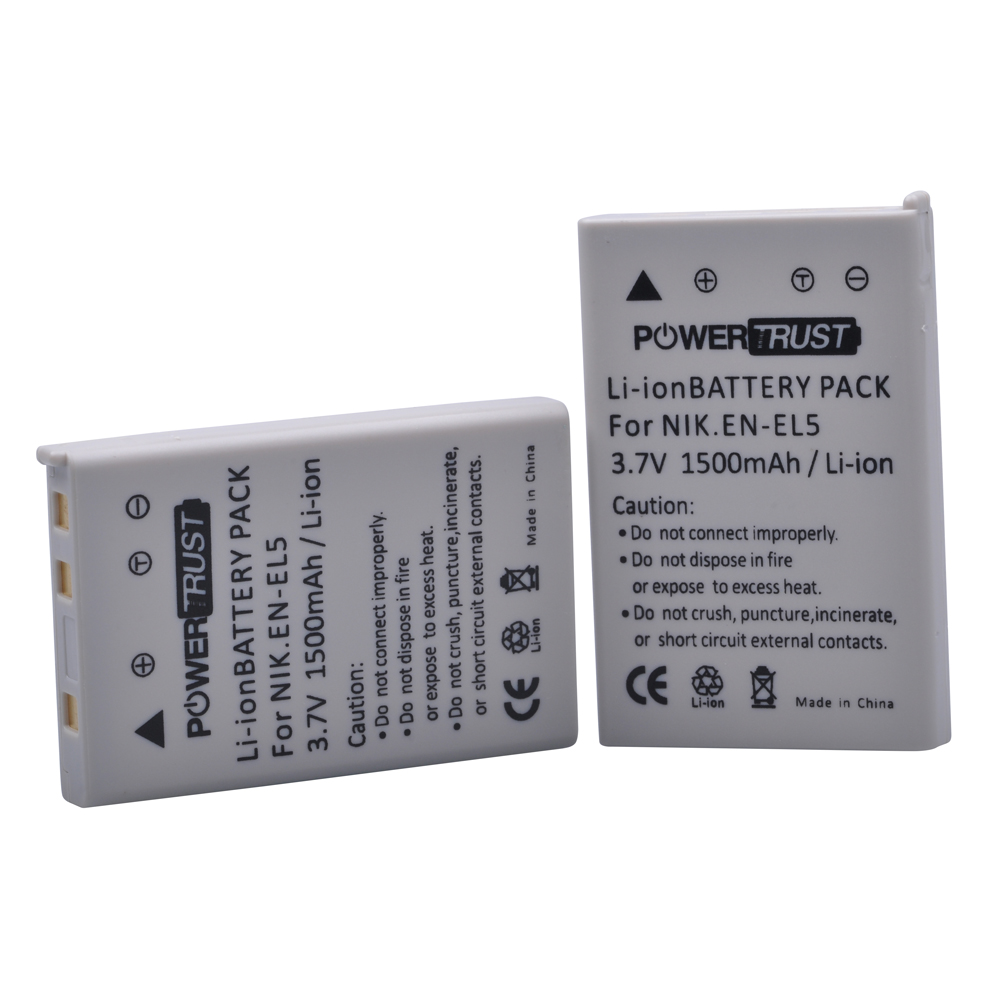EN-EL5 ENEL5 batería para cámara Digital NIKON Coolpix P530 P520 P510 P100 P500 P5100 P5000 P6000 P90 P80 baterías