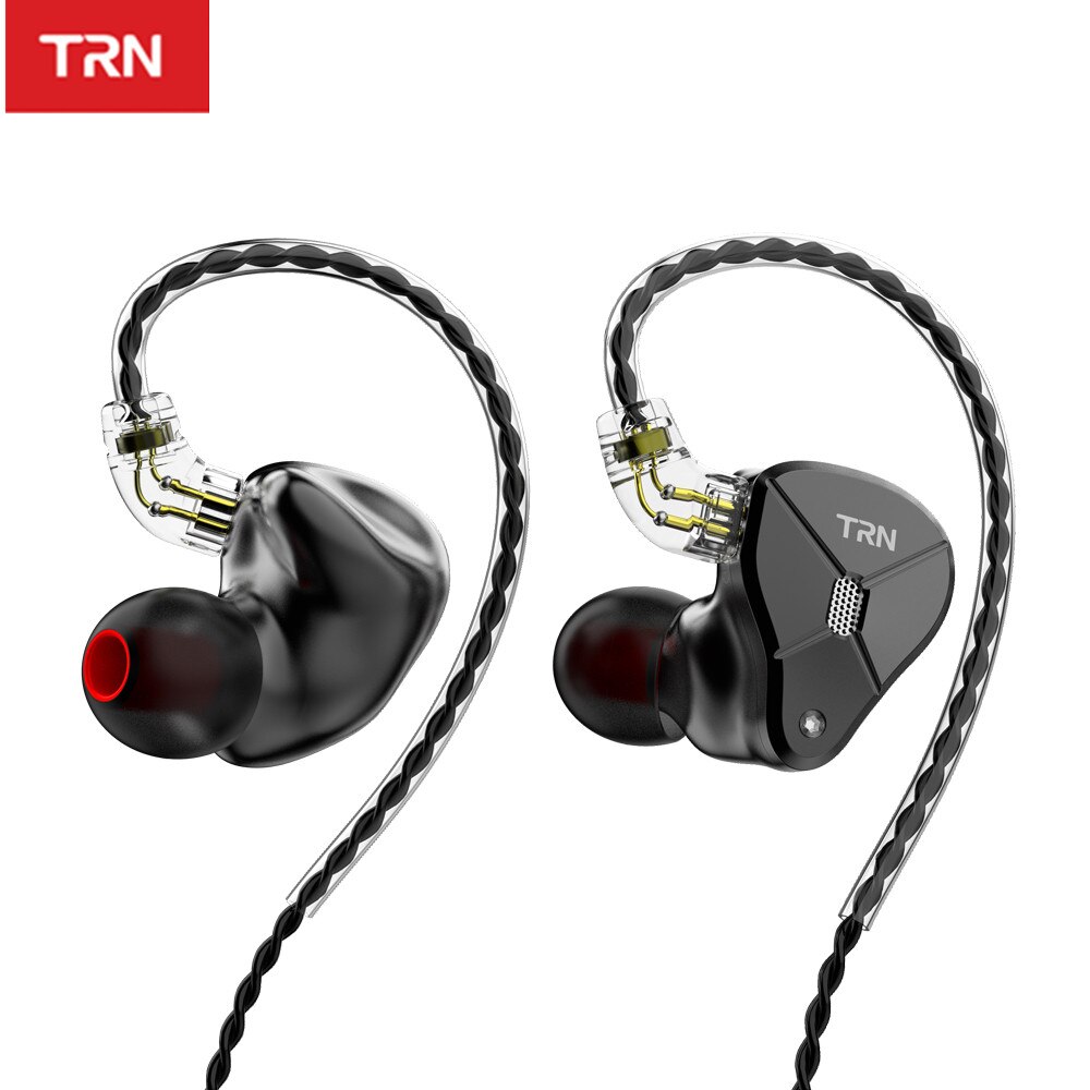 TRN BA5 5BA HIFI Earphone 10 Unit Balanced armature In Ear Earphones Metal Monitor Headset Noise Earbud Earphone VX V80 ZSX V90