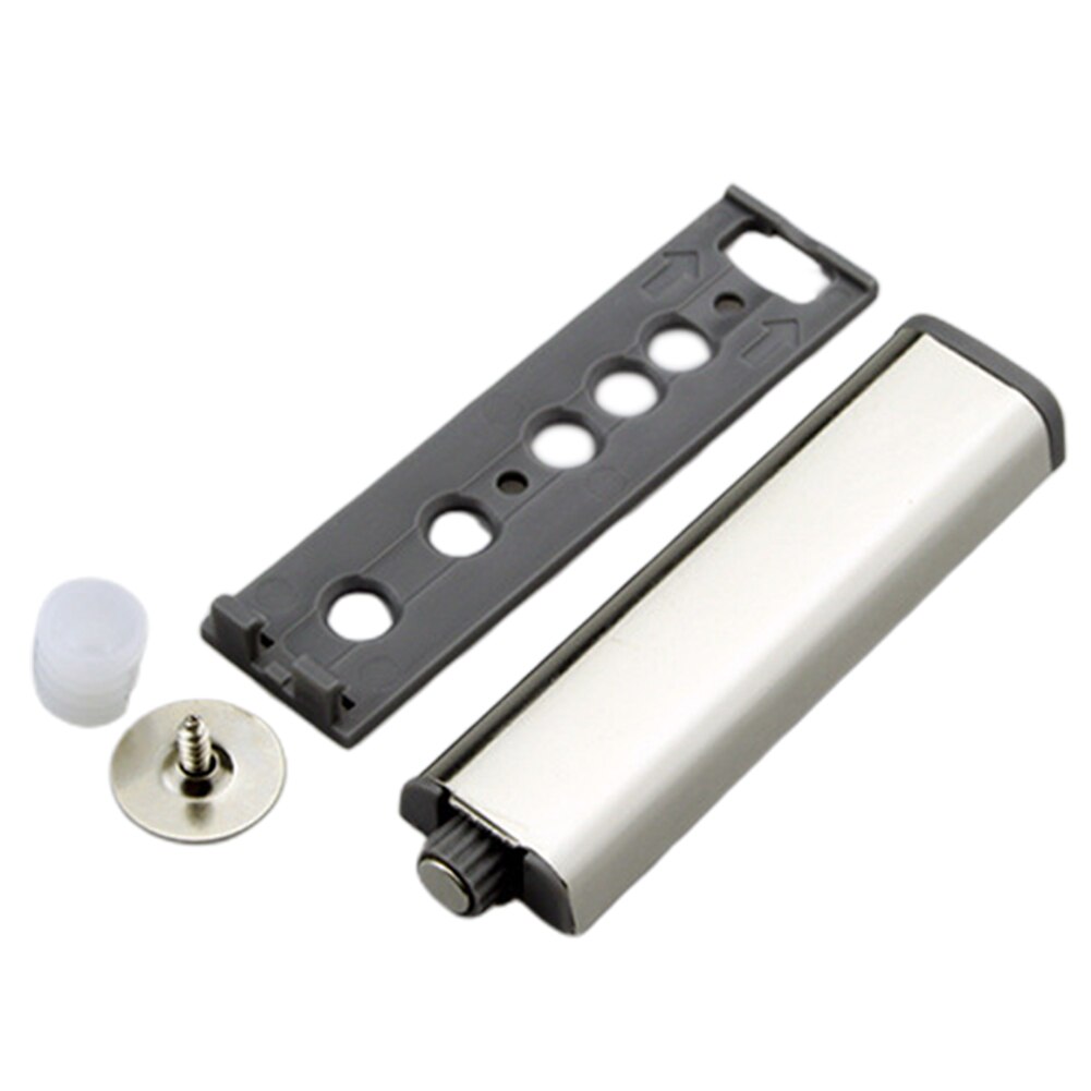 10pcs Stopper Damper Buffer With Screws Latch Magnetic Door Catch Stainless Steel Push To Open Drawer Hinges Hardware Cupboard