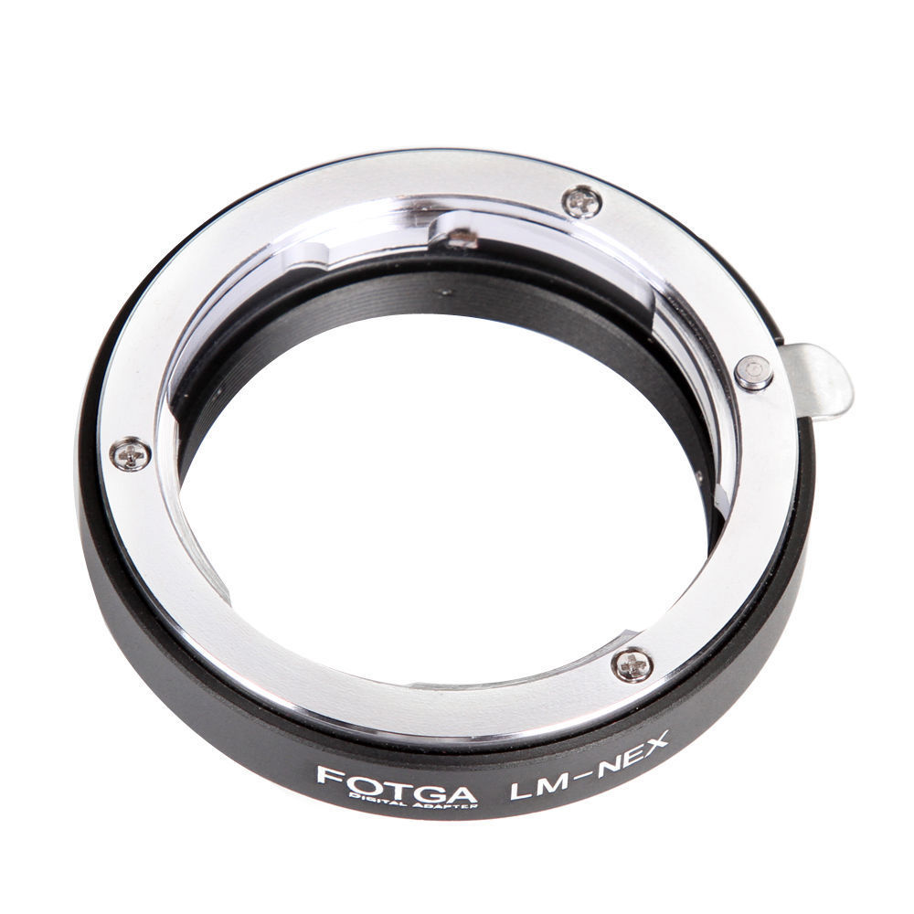 FOTGA LM-NEX Anello Adattatore per Leica M Lens per Sony E Mount A7III A9 A7R A6000 A3000 NEX-7 6 5 3 5N 3VG10E VG20E