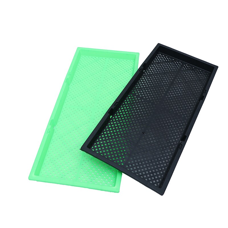 Plastic Growing Trays Nutrition Bowl Seed Tray Seedling Starter for Greenhouse Hydroponics Seedlings Plant Germination