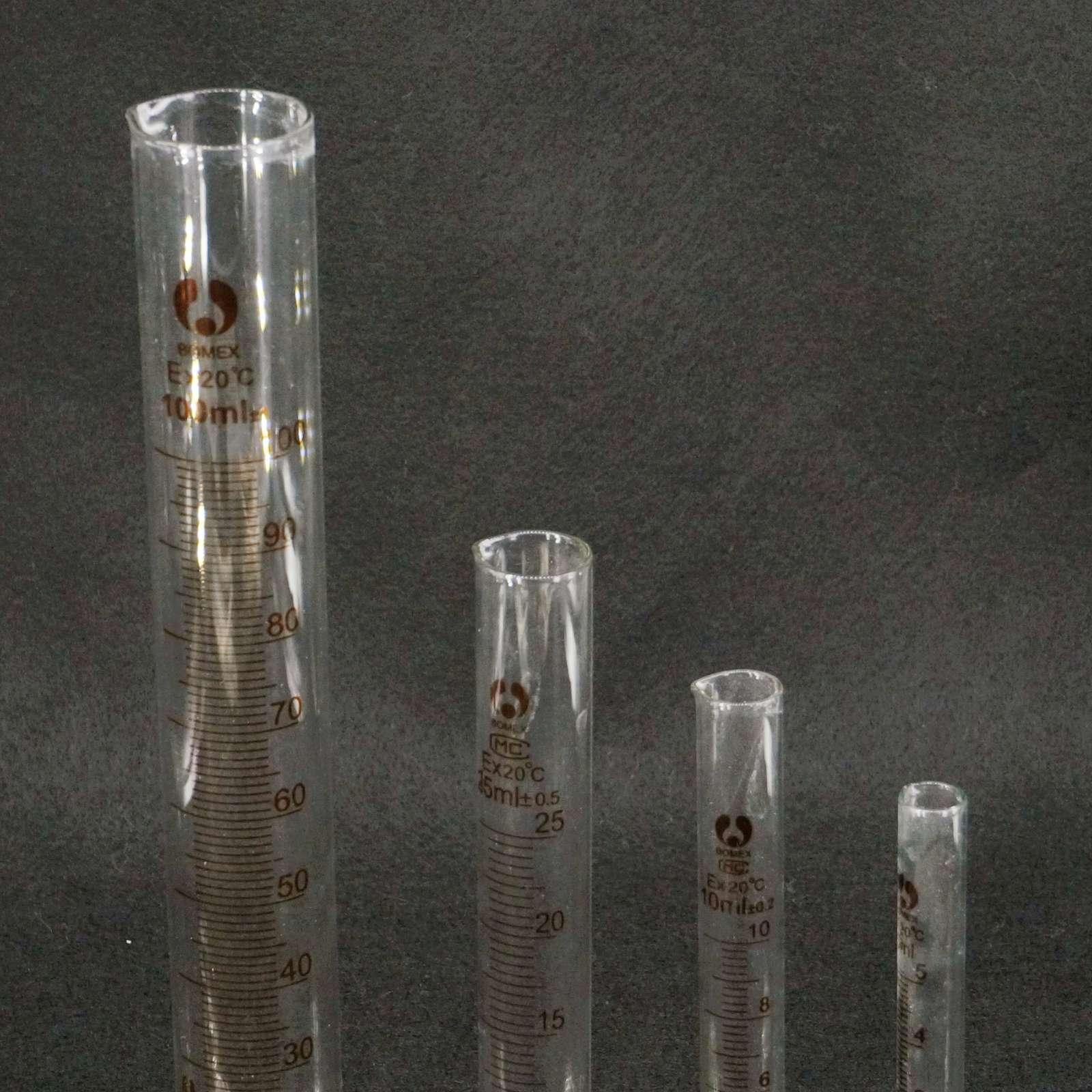 Lab Lead-free Glass Graduated Measuring Cylinder Capacity 10/20/25/50/100/250/500/1000ml glass measuring cylinder