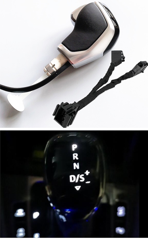 På dsg ledet synkronisere elektronisk vise girskifte girspak håndball til passat  b6 b7 cc