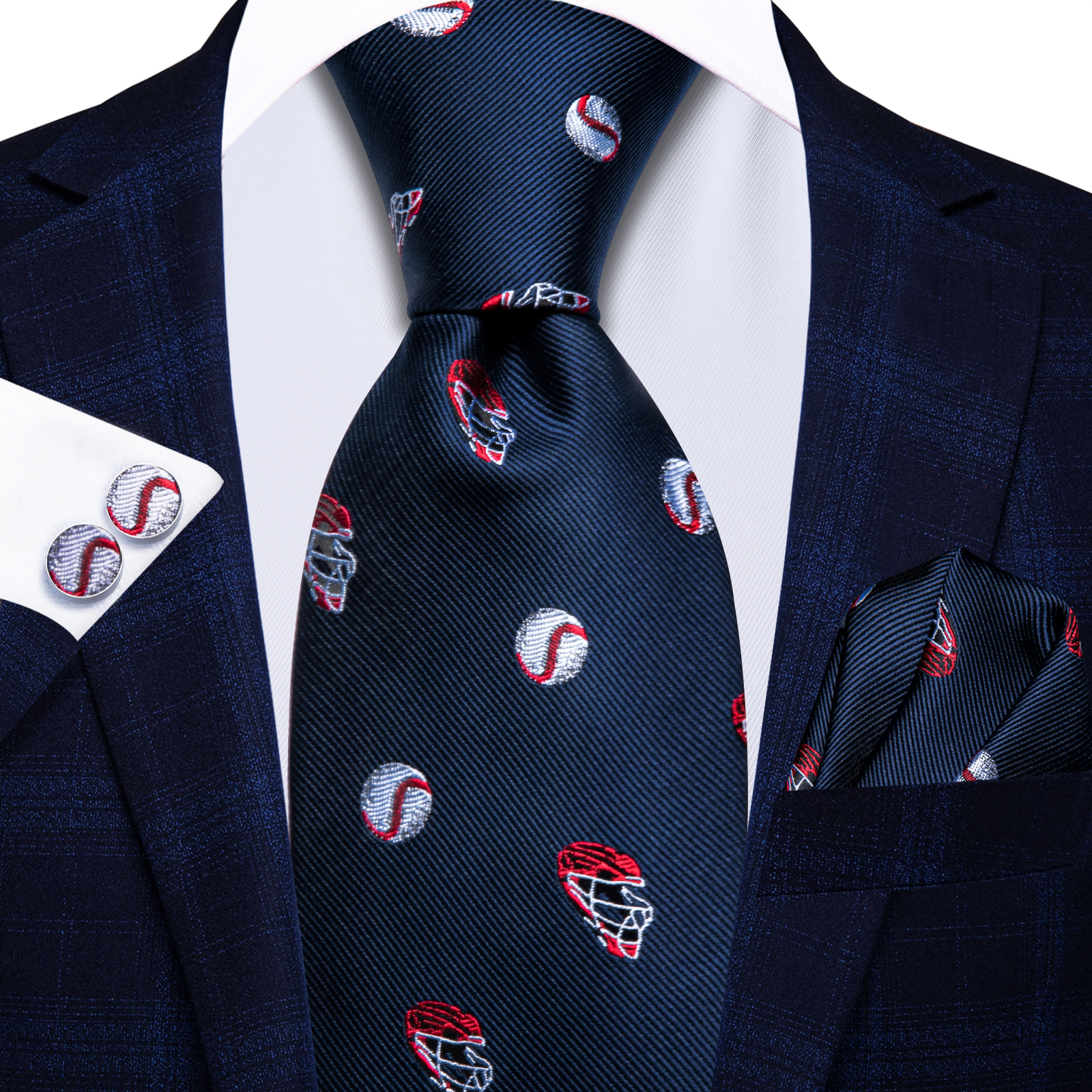 Gravata azul marinho para homens, lenço elegante, abotoaduras, acessórios para festa de casamento, gravatas, designer de novidade, presente: Amarelo limão