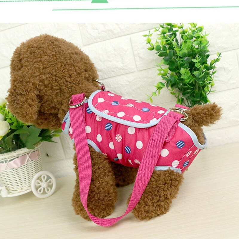 Venxuis Dot imprimé sac de transport pour animaux de compagnie pour petit chien sac de transport de voyage chien mignon fournitures pour animaux de compagnie doux chiot confortable sac à main pour animaux de compagnie