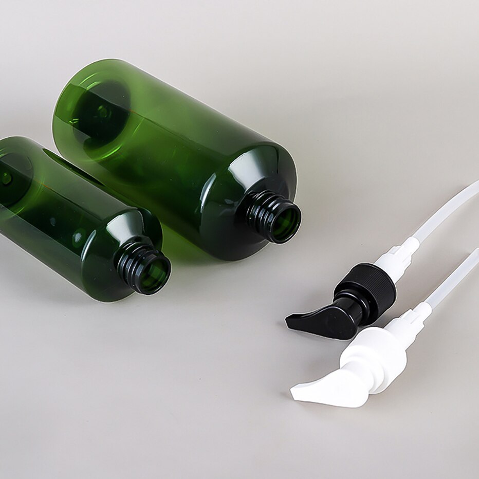 Press typ lotion tom flaska 500ml badrum schampo stor kapacitet emulsionsbehållare flytande tvål dispenser