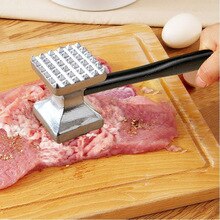 Huishoudelijke Keuken Aluminium Hamer Vlees Vlees En Groente Hamer Multifunctionele Dubbelzijdige Losse Vlees Gereedschap