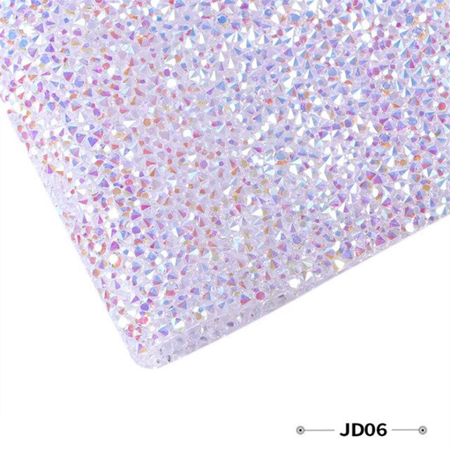 Tapis de Table pour Nail Art en diamant, avec strass brillants, lavable, support de manucure, coussin d&#39;entraînement pour Salon de beauté, 40x25CM: JD06