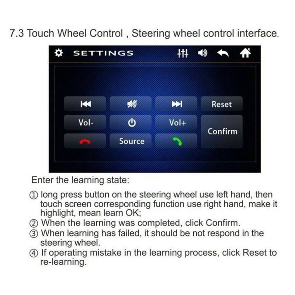 Autoradio MP5 double écran tactile 7 pouces, 7010B, Bt, Hd, lecteur multimédia, stéréo, support identique à l'écran, 2din