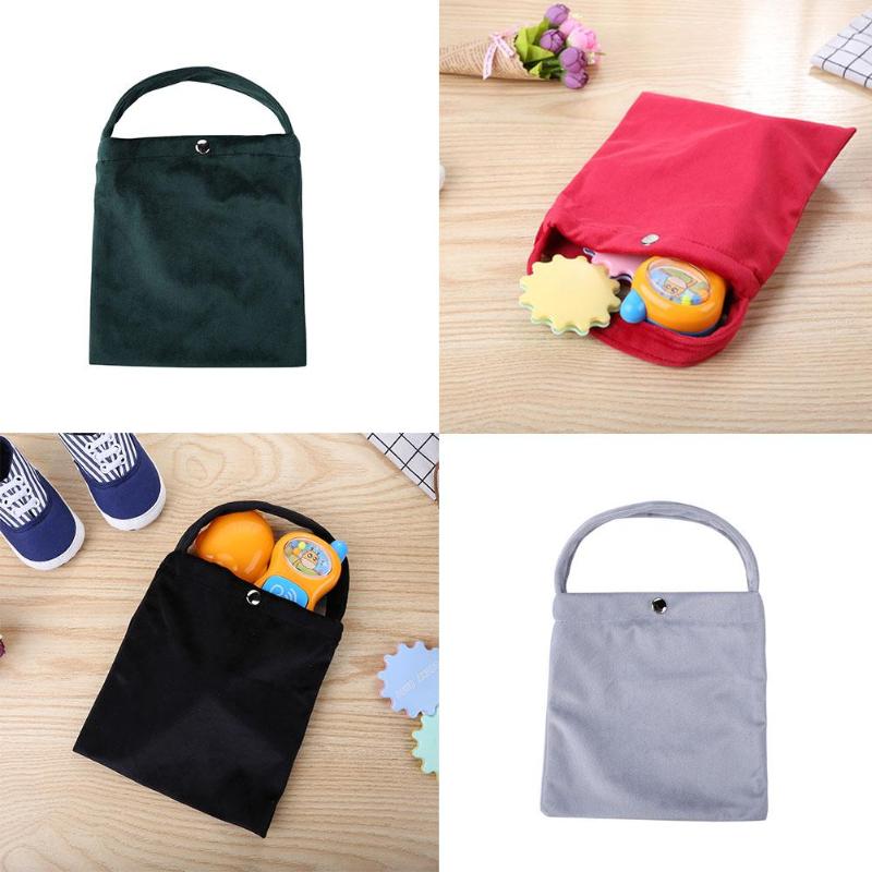 Kids Groceries Pretend Play Toys Children Portable Outdoor travel snacks Dust Storage Bag Doll Shopping Role Play Pocket Handbag