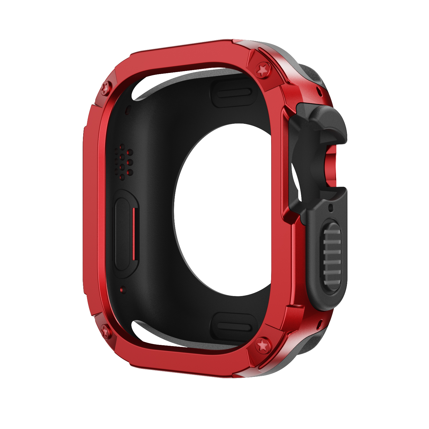 2 In 1 Hoesje Voor Apple Watch Cover 38 42Mm 49Mm 41Mm 45Mm 40Mm 44Mm Schokbestendig Beschermer Bumper Case Voor Iwatch Ultra 9 8 7 6 5 4: GOLD / 7 Inches & Boven