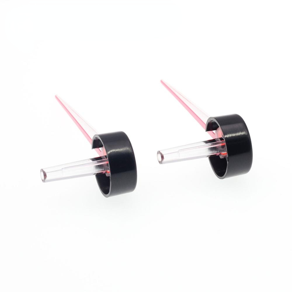 Velocímetro Universal para motocicleta y coche, agujas para VW Golf 3 Mk1 19 26 38 42 49 53mm, rojo, 2 unidades