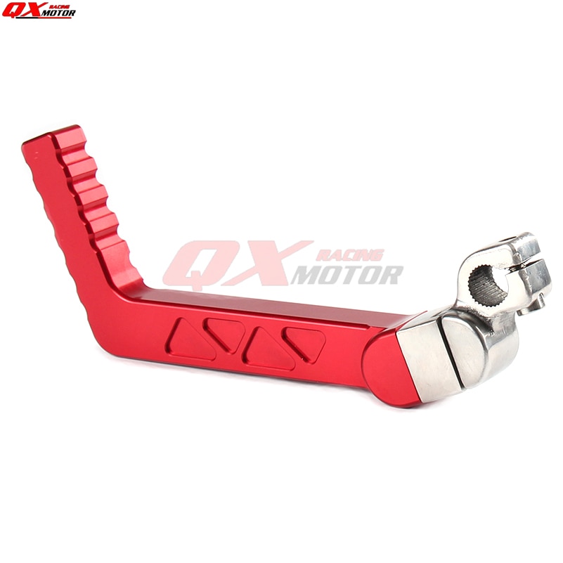 La EEB KAYO 110cc 125cc CNC forjado de arranque de Arranque Palanca Pedal XR50 FCI 50cc CRF 70 CRF110 BBR Pit Bike piezas de la bici de la suciedad