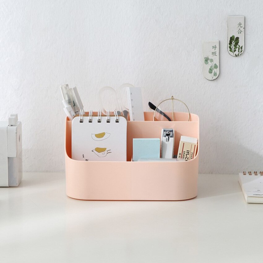 Woonkamer Afstandsbediening Opbergdoos Desktop Pen Houders Oortelefoon Diversen Organizer Make Borstel Stand Storage Case