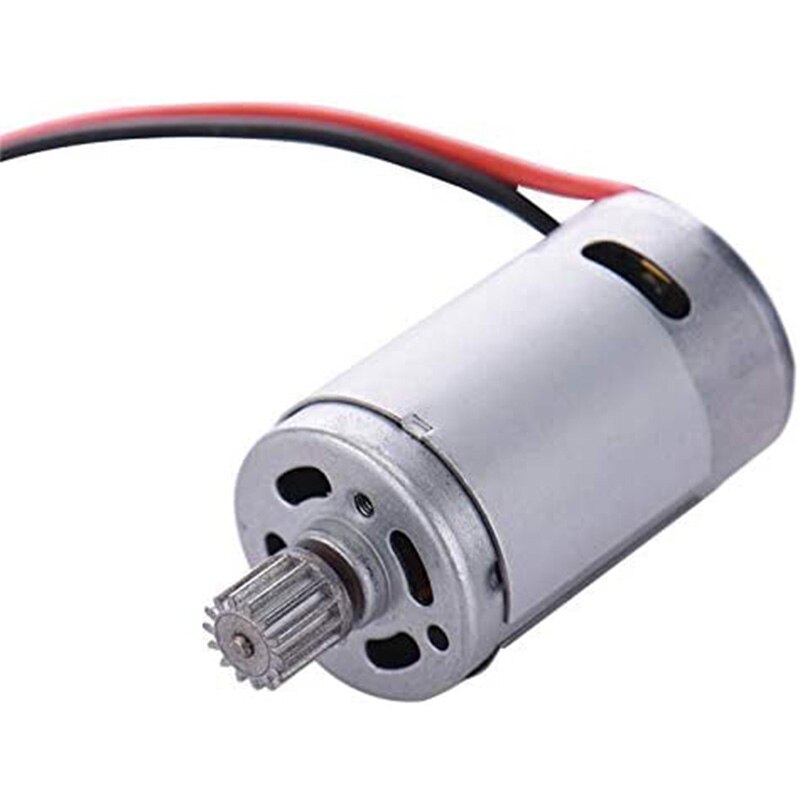 15-dj01 390 motor med gear bildele til  s911 s912 9115 9116 rc bil 390 motor elektrisk børstet motor udskiftning: Default Title