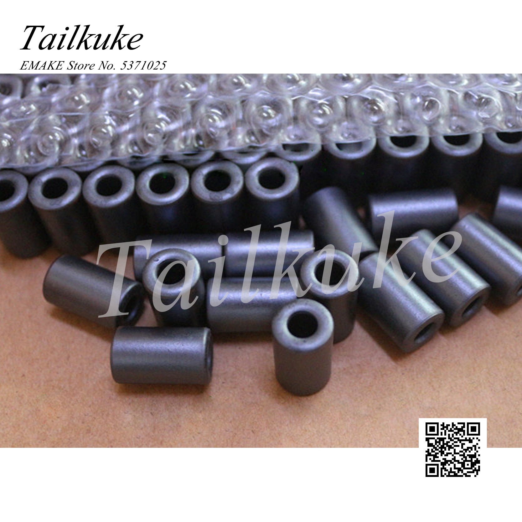 Ferriet Nikkel-Zink Magnetische Core Flux 12*5.6*20 Anti-Interferentie Rh Magnetische Ring Filter Magnetische kolom