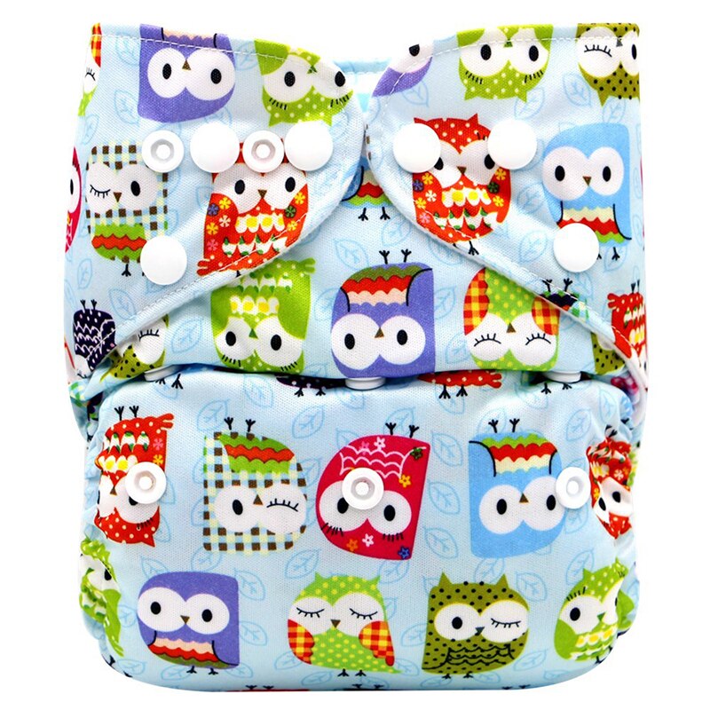 Baby Waterproof Nappy Cotton Training Pants Diaper Washable and Reusable Cloth Diaper Infants Children Panties Nappy Changing: 2
