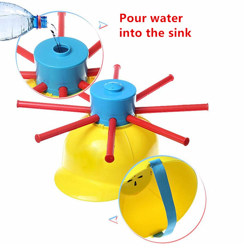 Tête humide chapeau humide drôle défi tête jouets eau Roulette jeu enfant jouets grand jeu Gags blagues pratiques