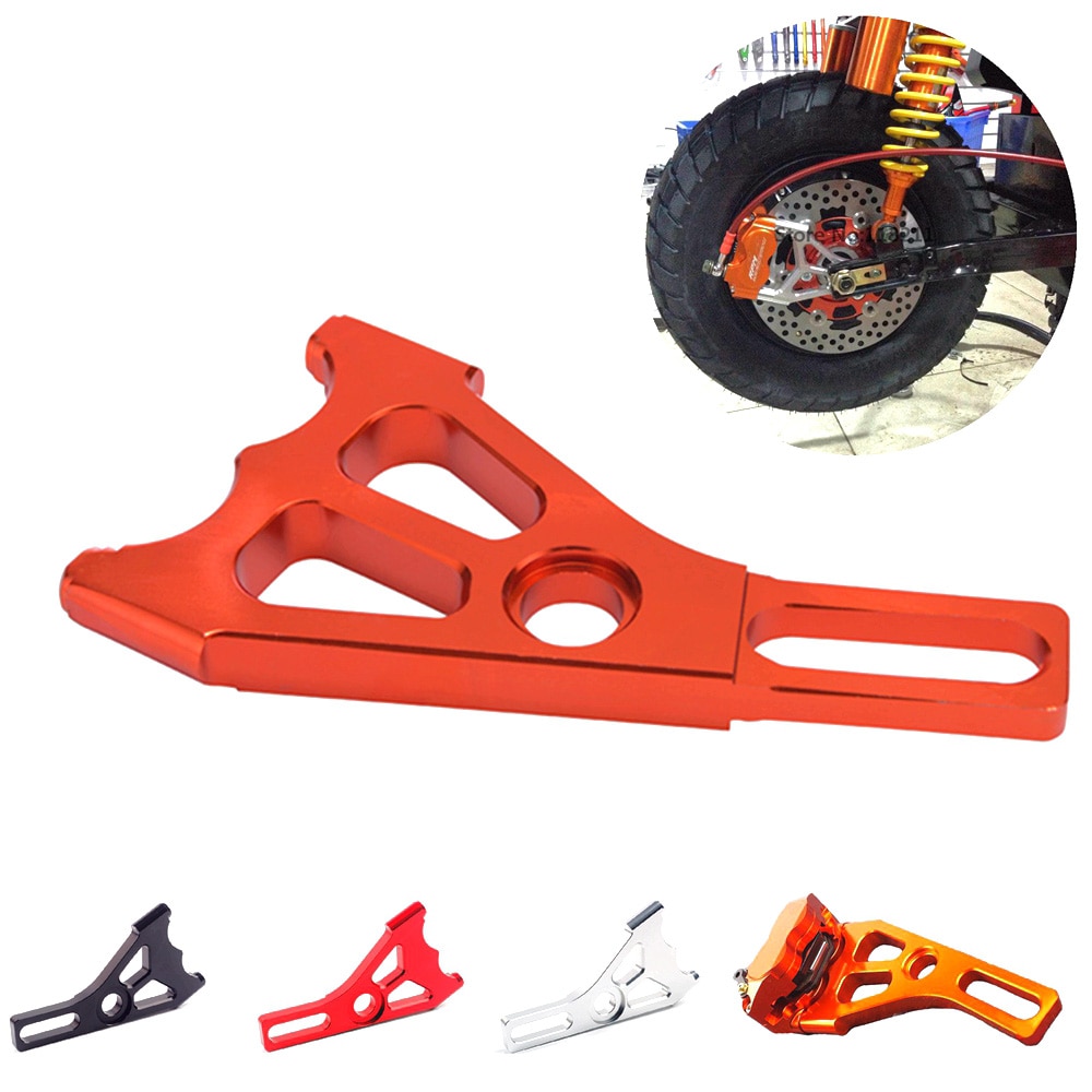 Calibrador de freno trasero para motocicleta, adaptador de soporte para disco de freno de 220mm, pinza Radial de freno de 82mm, Rpm de patinete de Motor adlin