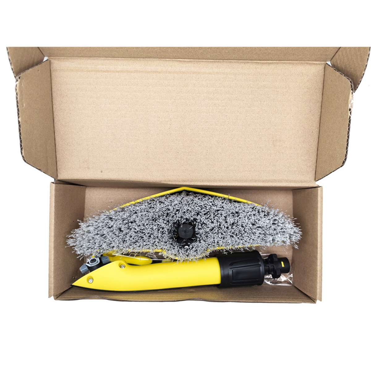 Cepillo de lavado de llantas para Karcher K2 K3 K4 K5 K6 K7, piezas de repuesto 2.643-233,0, cepillo de lavado a presión de cerdas suaves