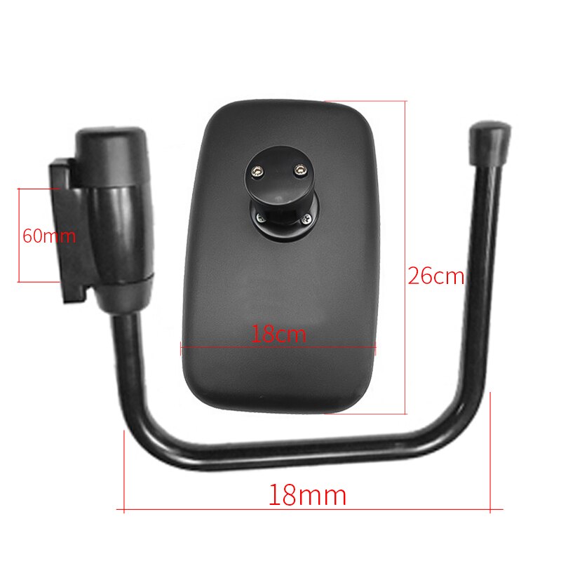 Excavator Mirror Reversing Rearview Mirror Excavator Accessories