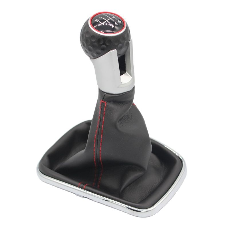 Voor Volkswagen Vw Golf 4 Iv MK4 Gti R32 Bora Jetta 1999-2005 12Mm 5/6 Speed Auto Gear pookknop Lever Shifter Gaitor Boot Cover: 6 Speed GTI