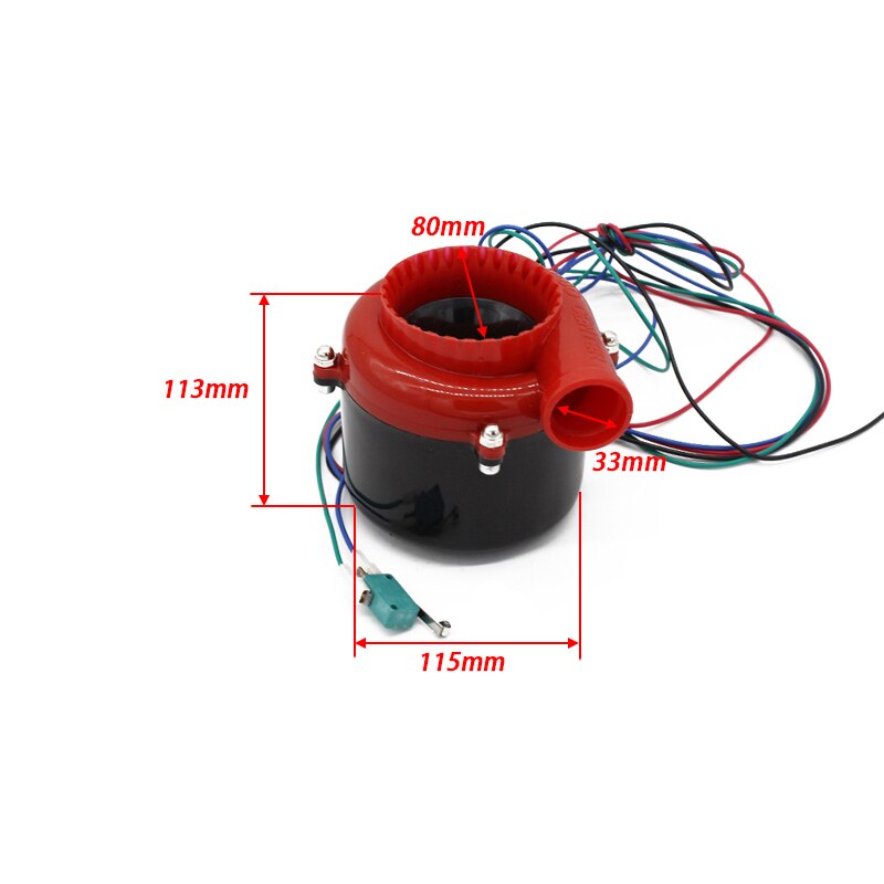 - Universal Electronic turbo Car Dump Valve Electronic Turbo Blow Off Valve Sound Electric Turbo Blow Off Analog Sound Bov